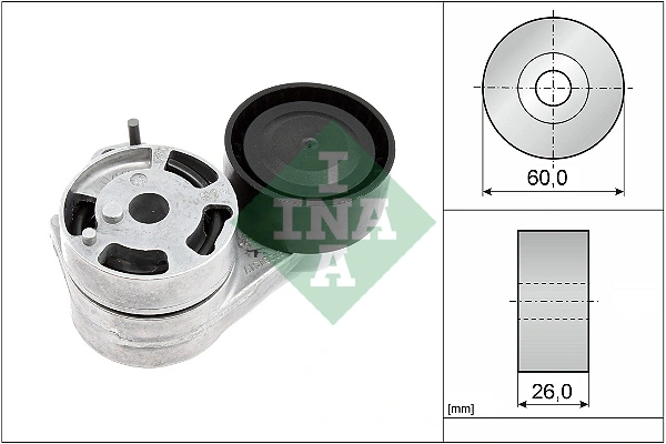 Belt Tensioner, V-ribbed belt